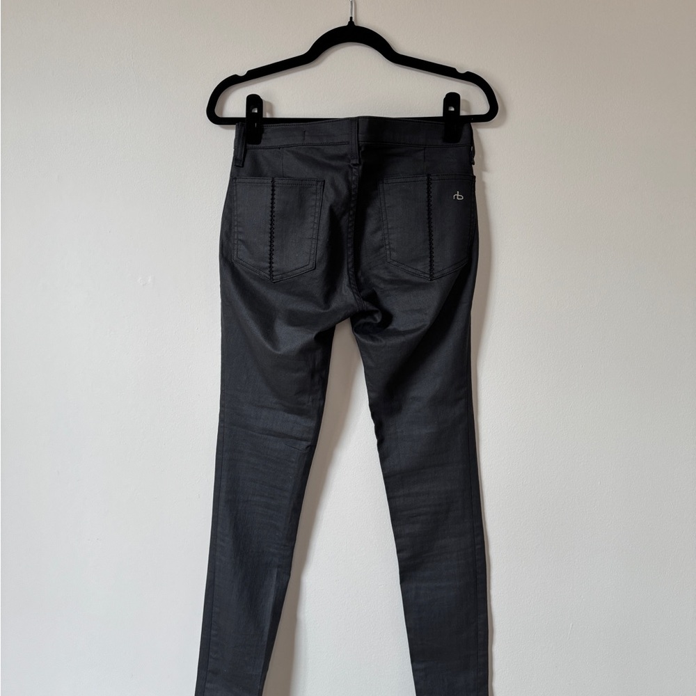 Rag + Bone coated low rise pants - Picture 5 of 6